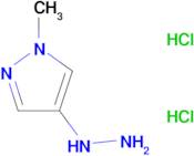 4-hydrazinyl-1-methyl-1H-pyrazole dihydrochloride