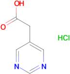 2-(pyrimidin-5-yl)acetic acid hydrochloride