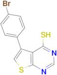 5-(4-bromophenyl)thieno[2,3-d]pyrimidine-4-thiol