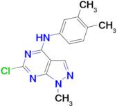 6-Chloro-N-(3,4-dimethylphenyl)-1-methyl-1H-pyrazolo[3,4-d]pyrimidin-4-amine