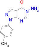 5-amino-1-(4-methylphenyl)-1,5-dihydro-4H-pyrazolo[3,4-d]pyrimidin-4-one