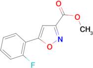 methyl 5-(2-fluorophenyl)isoxazole-3-carboxylate