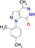 1-(2,4-dimethylphenyl)-4-methyl-1,6-dihydro-7H-pyrazolo[3,4-d]pyridazin-7-one