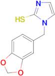 1-(1,3-benzodioxol-5-ylmethyl)-1H-imidazole-2-thiol