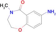 7-amino-4-methyl-3,4-dihydro-1,4-benzoxazepin-5(2H)-one