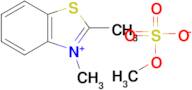 2,3-dimethylbenzo[d]thiazol-3-ium methyl sulfate