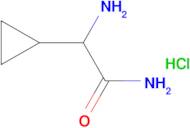 2-amino-2-cyclopropylacetamide hydrochloride