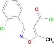 3-(2-chlorophenyl)-5-methyl-1,2-oxazole-4-carbonyl chloride
