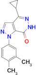 4-cyclopropyl-1-(3,4-dimethylphenyl)-1,6-dihydro-7H-pyrazolo[3,4-d]pyridazin-7-one