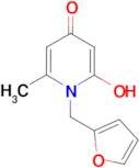 1-(2-Furylmethyl)-4-hydroxy-6-methylpyridin-2(1H)-one