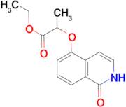 ethyl 2-[(1-oxo-1,2-dihydroisoquinolin-5-yl)oxy]propanoate