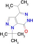 1-tert-butyl-4-isopropyl-1,6-dihydro-7H-pyrazolo[3,4-d]pyridazin-7-one
