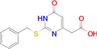 [2-(benzylthio)-6-oxo-1,6-dihydropyrimidin-4-yl]acetic acid