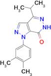 1-(3,4-dimethylphenyl)-4-isopropyl-1,6-dihydro-7H-pyrazolo[3,4-d]pyridazin-7-one