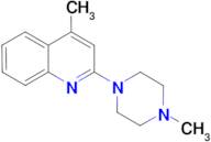 4-methyl-2-(4-methylpiperazin-1-yl)quinoline