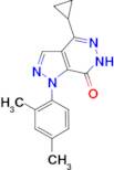 4-cyclopropyl-1-(2,4-dimethylphenyl)-1,6-dihydro-7H-pyrazolo[3,4-d]pyridazin-7-one