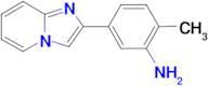 5-(imidazo[1,2-a]pyridin-2-yl)-2-methylaniline