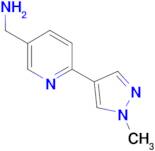 [6-(1-methyl-1H-pyrazol-4-yl)pyridin-3-yl]methanamine