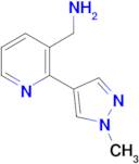 [2-(1-methyl-1H-pyrazol-4-yl)pyridin-3-yl]methanamine