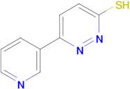 6-(pyridin-3-yl)pyridazine-3-thiol