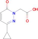 2-(3-cyclopropyl-6-oxopyridazin-1(6H)-yl)acetic acid