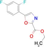 ethyl 5-(2,4-difluorophenyl)oxazole-2-carboxylate