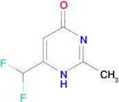 6-(difluoromethyl)-2-methylpyrimidin-4-ol