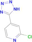 2-chloro-4-(1H-tetrazol-5-yl)pyridine