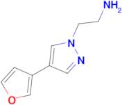 2-(4-(furan-3-yl)-1H-pyrazol-1-yl)ethan-1-amine