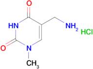 5-(aminomethyl)-1-methylpyrimidine-2,4(1H,3H)-dione hydrochloride