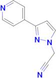 2-(3-(pyridin-4-yl)-1H-pyrazol-1-yl)acetonitrile