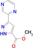 methyl 3-(pyrazin-2-yl)-1H-pyrazole-5-carboxylate