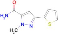 1-methyl-3-(thiophen-2-yl)-1H-pyrazole-5-carboxamide