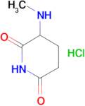 3-(methylamino)piperidine-2,6-dione hydrochloride
