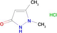 1,5-dimethyl-2,3-dihydro-1H-pyrazol-3-one hydrochloride