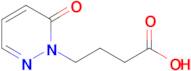 4-(6-oxo-1,6-dihydropyridazin-1-yl)butanoic acid