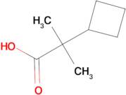 2-cyclobutyl-2-methylpropanoic acid