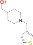 {1-[(thiophen-3-yl)methyl]piperidin-4-yl}methanol