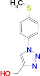 {1-[4-(methylsulfanyl)phenyl]-1H-1,2,3-triazol-4-yl}methanol