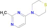 4-(2-methylpyrimidin-4-yl)thiomorpholine