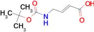 (2E)-4-{[(tert-butoxy)carbonyl]amino}but-2-enoic acid