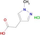 2-(1-methyl-1H-pyrazol-4-yl)acetic acid hydrochloride