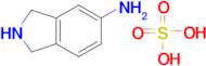 2,3-dihydro-1H-isoindol-5-amine; sulfuric acid