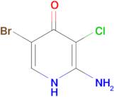 2-amino-5-bromo-3-chloropyridin-4-ol