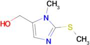 [1-methyl-2-(methylsulfanyl)-1H-imidazol-5-yl]methanol
