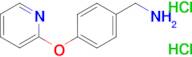 1-[4-(pyridin-2-yloxy)phenyl]methanamine dihydrochloride