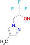 1,1,1-trifluoro-3-(4-methyl-1H-pyrazol-1-yl)propan-2-ol