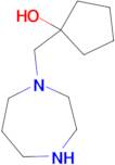 1-[(1,4-diazepan-1-yl)methyl]cyclopentan-1-ol