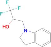 3-(2,3-dihydro-1H-indol-1-yl)-1,1,1-trifluoropropan-2-ol