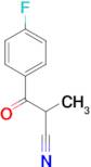 3-(4-fluorophenyl)-2-methyl-3-oxopropanenitrile